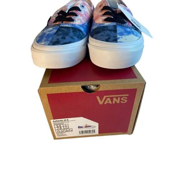 Vans Authentic 44 D Tie Dye Sneaker Multi Color NEW Mens 5.5 Womens 7 NIB - Picture 9 of 9